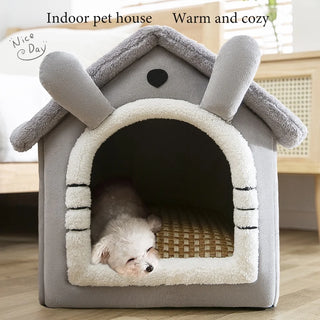 Indoor Foldable Enclosed Animal House Kennel