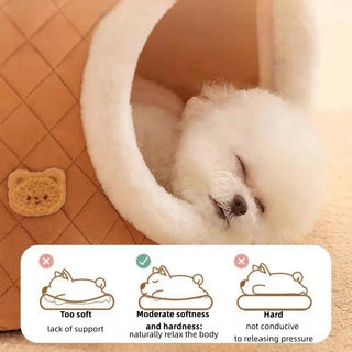 Deep Sleep Soft Warm Dog & Cat Bed