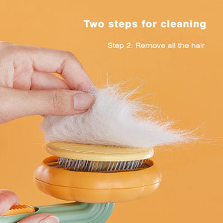 Self Cleaning Slicker Brush for Shedding Dogs & Cats